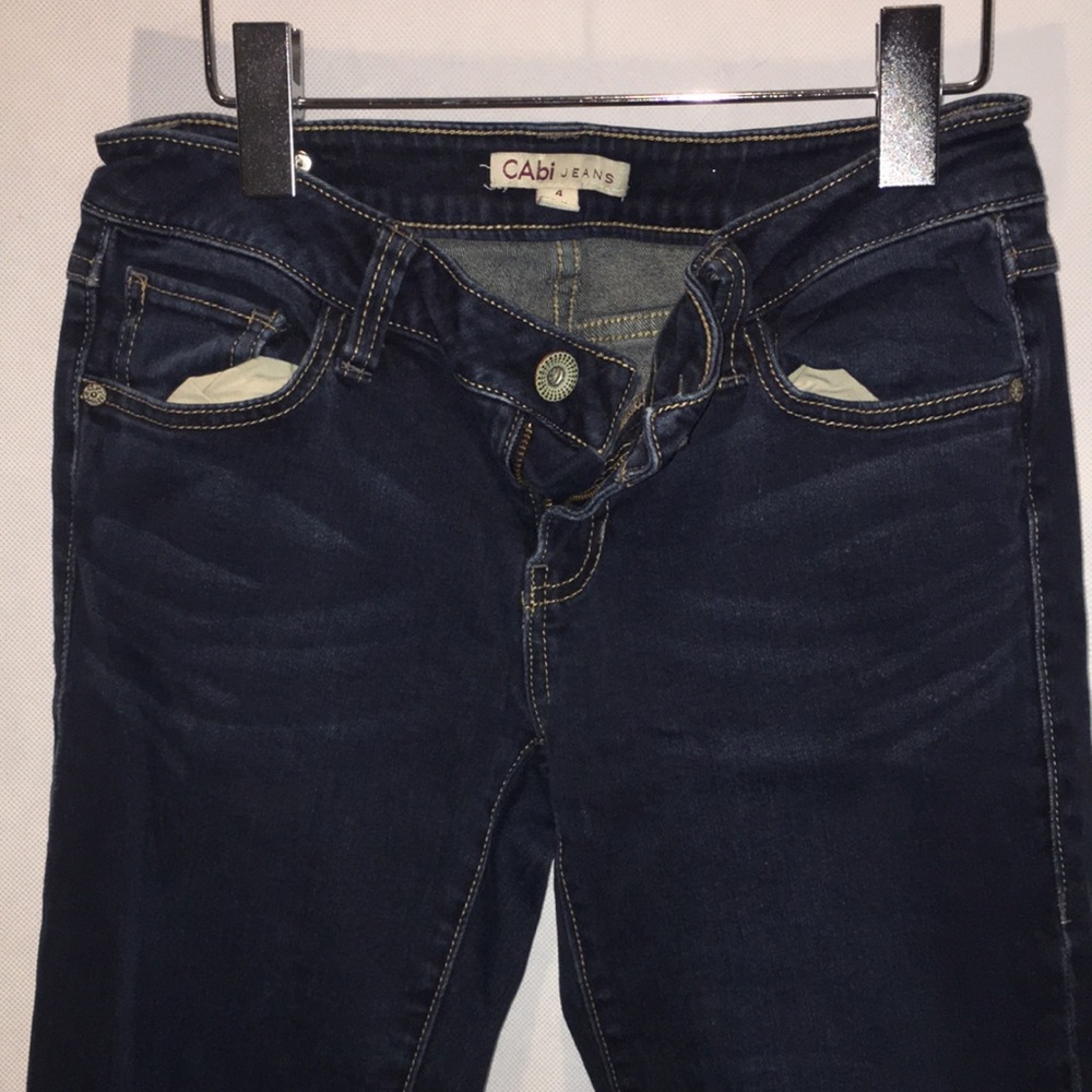 Cabi Jeans Dark Wash Blue Denim | Size 4